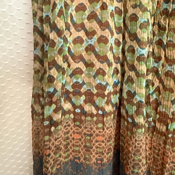 Elie Tahari earth tones skirt - Picture 3 of 9